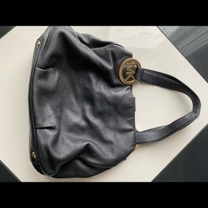 Black Micheal kors shoulder bag